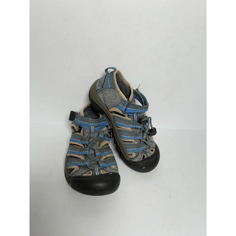 Title: Keen Newport H2 Kids Sandals Size 12‎ Blue Grey  Closed Toe Water Shoes